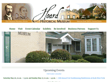 Tablet Screenshot of hoardmuseum.org